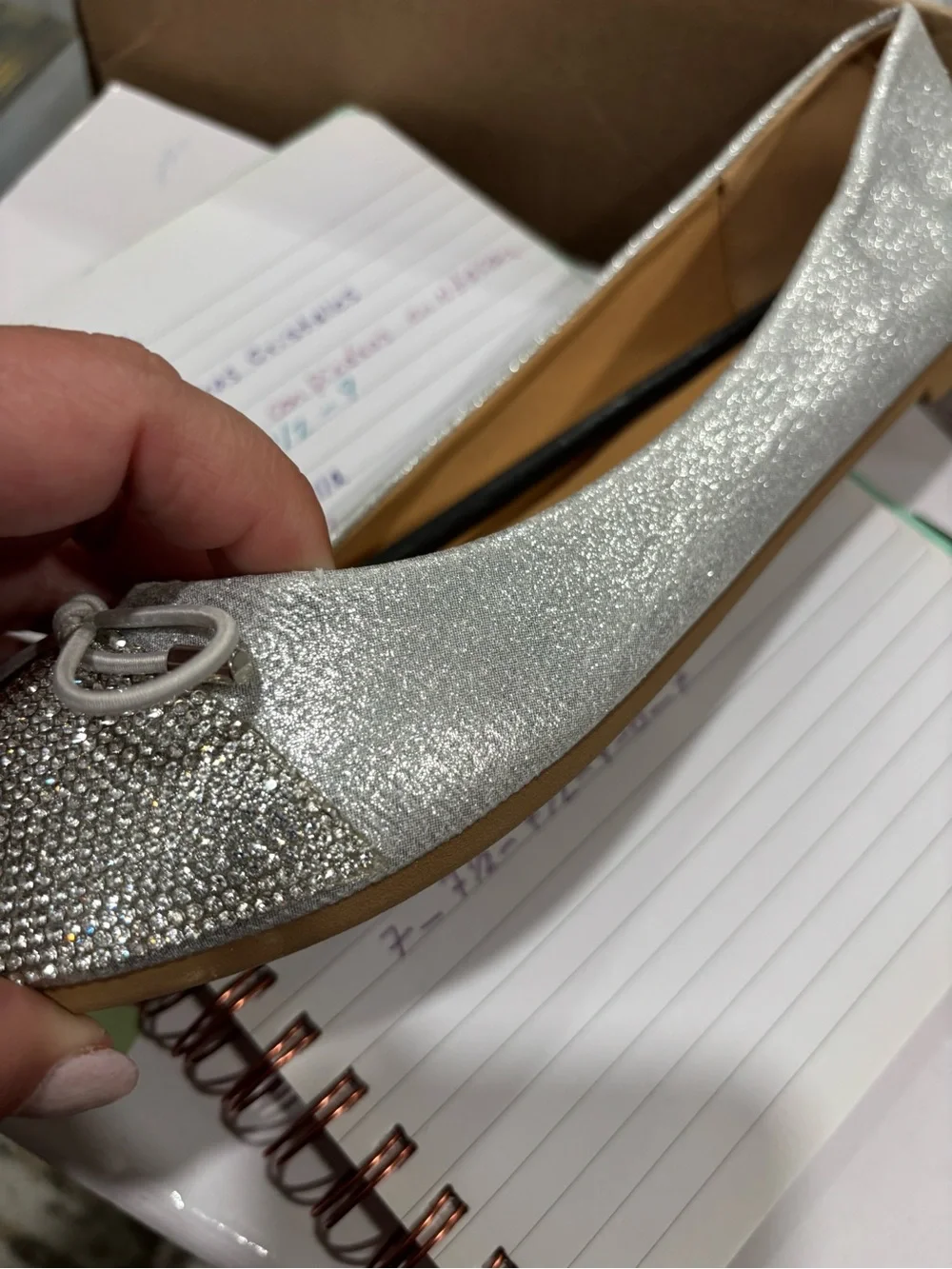 TOP Moda sparkling silver